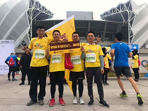 盛豐人為自己代言——跑活自己